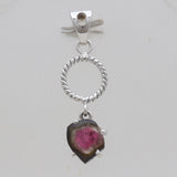 925 Sterling Silver Tourmaline Pendants