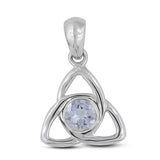 925 Sterling Silver Idocrase Pendant