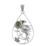 925 Silver Tourmaline Pendant