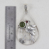 925 Silver Tourmaline Pendant