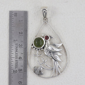 925 Silver Tourmaline Designer Pendants