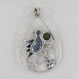 925 Silver Tourmaline Designer Pendants