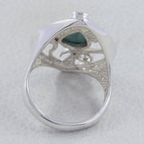 Labradorite Silver Ring