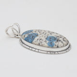 925 Sterling Silver K2 Jasper Pendants