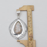 925 Sterling Silver Ocean Jasper Pendants