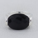 Gorgeous Crystal Quartz Sterling Silver Ring