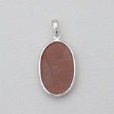 Red Sun Sitara Silver Pendants
