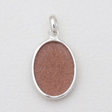 Red Sun Sitara Silver Pendants