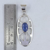 Natural Ethiopian Opal Silver Pendant