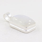 Rainbow Moonstone Silver Pendant