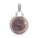 925 Sterling Silver Coin Pendant