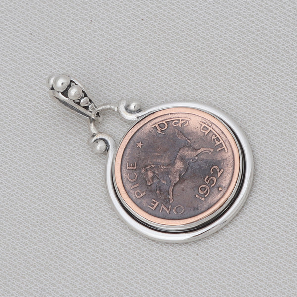 925 Sterling Silver Coin Pendants