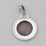 925 Sterling Silver Coin Pendant