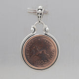 925 Sterling Silver Coin Pendant