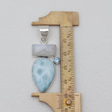 Rainbow Moonstone Silver Pendants