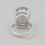 Mystic Quartz Silver Ring