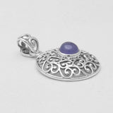 925 Sterling Silver Tourmaline Pendants