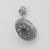 925 Sterling Silver Tourmaline Pendants