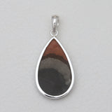 Polychrome Jasper Silver Pendants