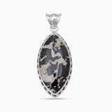 Peanut Wood Jasper Silver Pendants