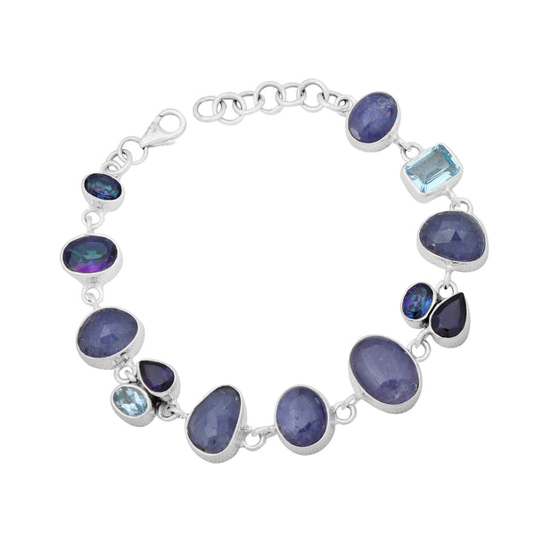 925 Sterling Silver Tanzanite Bracelets