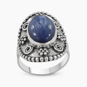 925 Sterling Silver Kyanite Solid Rings