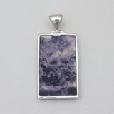 925 Sterling Silver Morado Opal Pendants