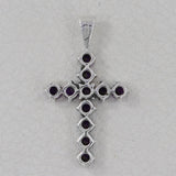 925 Sterling Silver Iolite Pendant