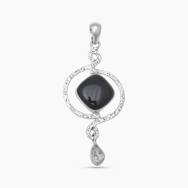 925 Silver Black Onyx Pendants