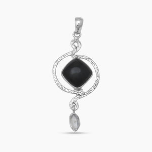 925 Silver Black Onyx Pendants
