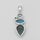 925 Silver Lapis Lazuli Pendants