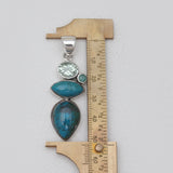 925 Silver Lapis Lazuli Pendants