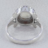 Labradorite Silver Ring