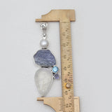 925 Silver Rainbow Moonstone Pendants