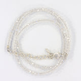 Rainbow Moonstone 3mm Beads Necklaces