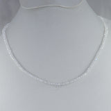 Rainbow Moonstone 3mm Beads Necklaces