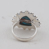 Spiny Oyster Turquoise Gemstone 925 Solid Silver Pendant Set