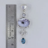 Rainbow Moonstone Pendent