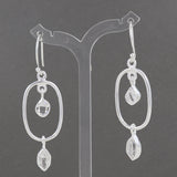 Herkimer Diamond Gemstone  Earrings