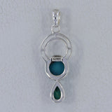 Larimar 925 Silver Pendant