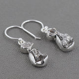 Herkimer Diamond With Meteorite Designer Earrings