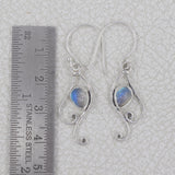 Rainbow Moonstone Handmade Designer Earrings