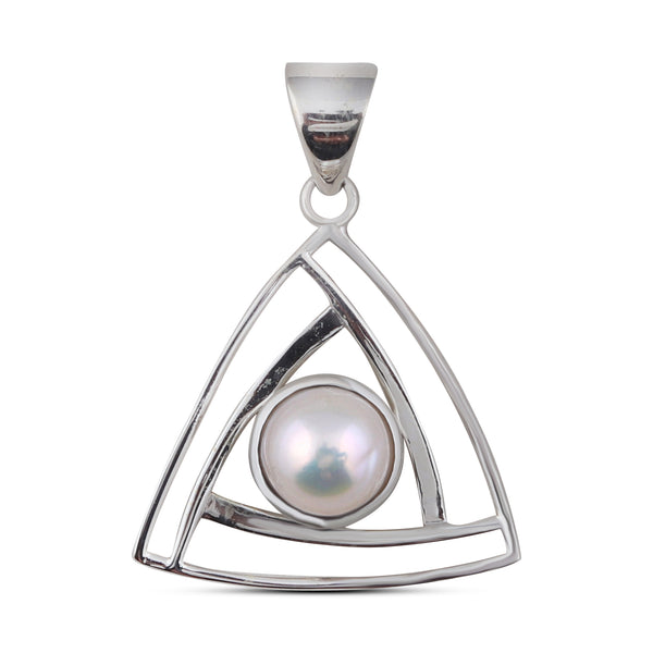 Fresh Water Pearl 925 Solid Silver Jewelry Set