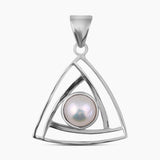 Fresh Water Pearl 925 Solid Silver Jewelry Set