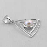 Fresh Water Pearl 925 Solid Silver Jewelry Set