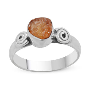 Handmade Jewelry Fanta Garnet Rings