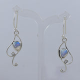 Rainbow Moonstone Handmade Designer Earrings