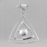 Fresh Water Pearl 925 Solid Silver Jewelry Set
