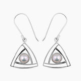 Fresh Water Pearl 925 Solid Silver Jewelry Set