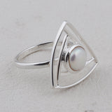 Fresh Water Pearl 925 Solid Silver Jewelry Set